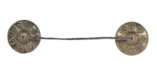 Címbalo Tibetano Artesanal Meditação 6,5cm 1