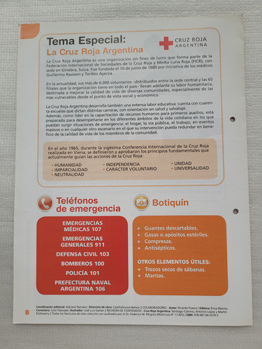 Cruz Roja Guía De Primeros Auxilios Fasciculos Por Unidad 1