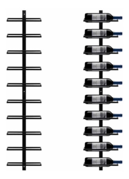 Cava Bodega Exhibidor De Vinos 8 Botellas. Pack X 2 0