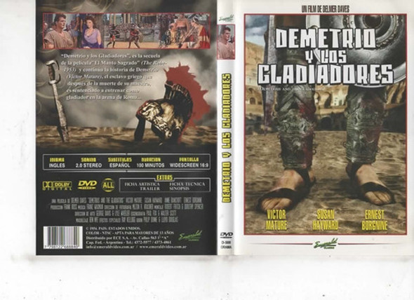 Demetrio Y Los Gladiadores - Dvd Original - Buen Estado 0