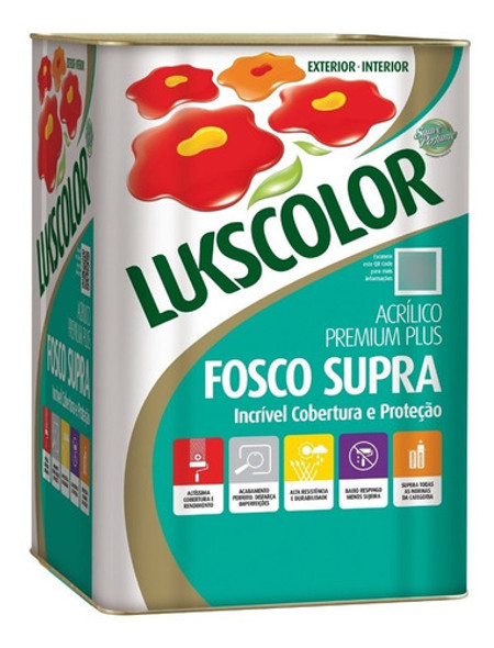 Tinta Parede Latex Lavavel Supra Fosco Camurça 18l Lukscolor 0 Tinta Parede Latex Lavavel Supra Fosco Camurça 18l Lukscolor 0