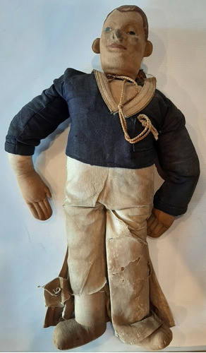 Antiguo Muñeco Naval Ingles Decada Del 30 Oroginal Ro 501 0