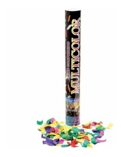 Cañon Bomba Lanza Papelitos Multicolor - Pack X 6 0