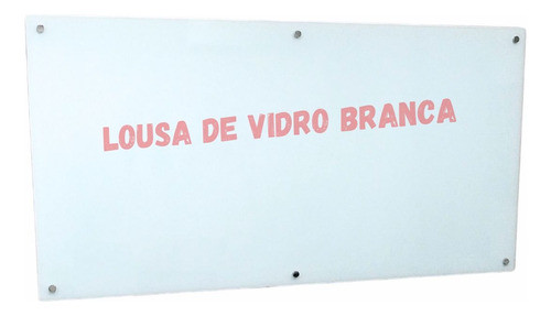 Lousa De Vidro Branca - 1,50x1,00m Expo Mimo 0