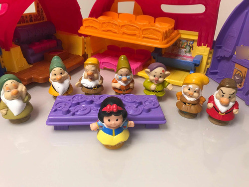 Casa Dos Sete Anoes Little People Fischer Price Mattel 1