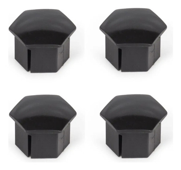 4 Tapas Negras Cubre Bulon Para Peugeot 408 16-20 0