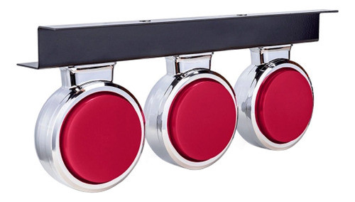 Kit Lanternas 3 Marias Bojudas Foguinho Vermelho Caminhão 0