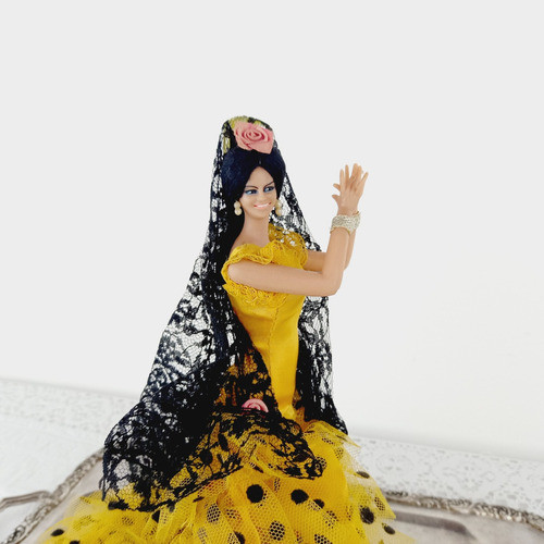 Figura Baile Flamenco Dama Española Antigua Coleccion Mirala 1