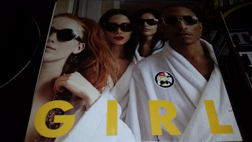 Pharrell Williams Girl Lp Vinilo Impecable Card Insert 2014 0