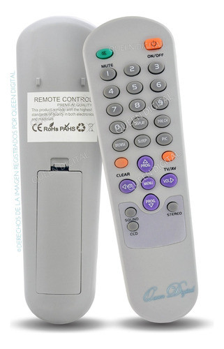 Control Remoto Tv Para Cegesa Daytek Durabrand Howland Ntc 0