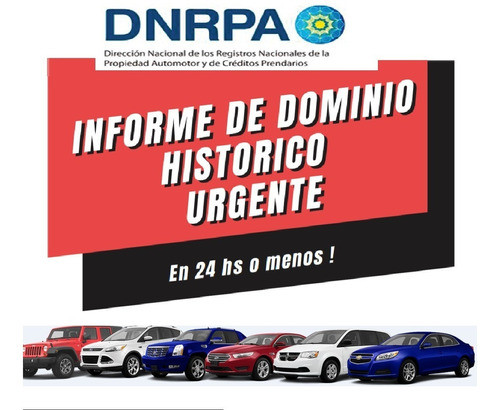 Informe Histórico De Dominio Auto Moto Gestoria Habilitada 0