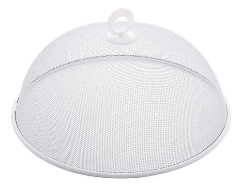 Tela Protetora P/ Alimentos De Metal Branca Lyor 30x12cm 0