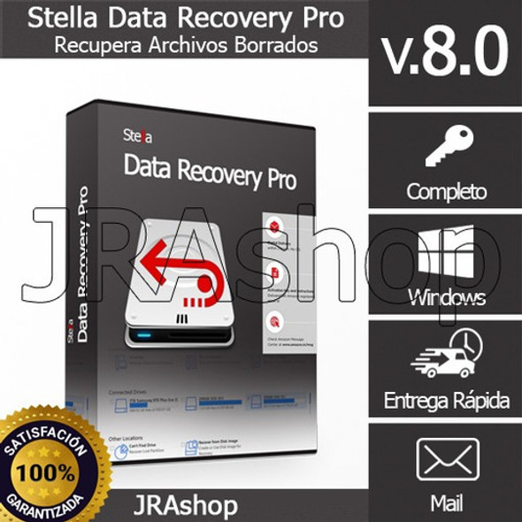 Recupera Archivos - St3lla Data R3covery Pro V8.0 0
