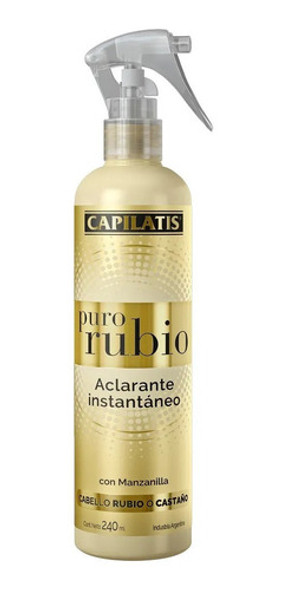 Aclarante Capilatis Instantaneo Puro Rubio 0