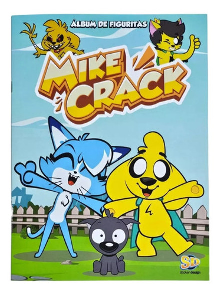 Album Figuritas Mike Crack + 50  Figus A Pegar Sin Repetir 0