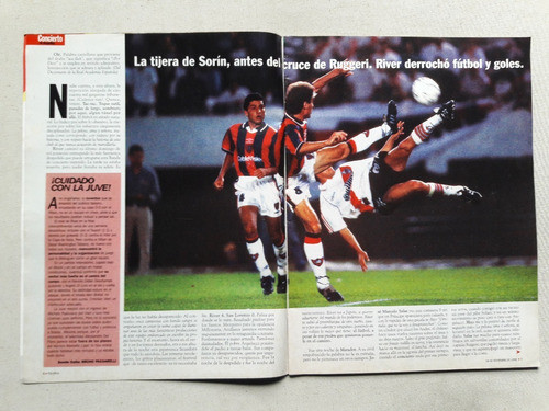 Revista El Gráfico Nº 4024 Noviembre 1996 River Cruz Solari 1
