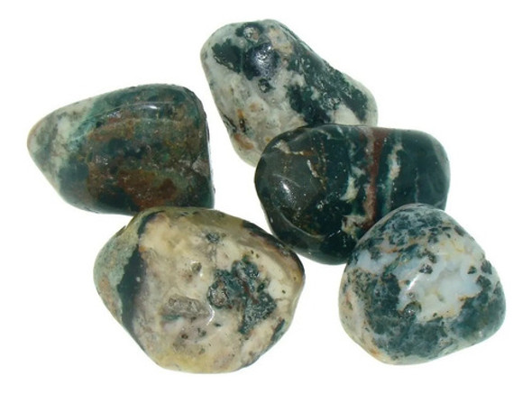 Agata Musgo Pedra Natural Rolada Unidade Pedraemetal 0
