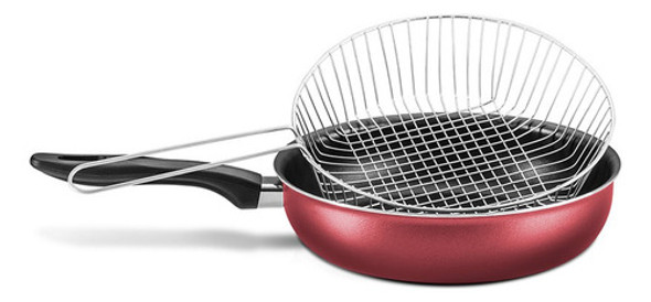 Sarten Con Canasto Freidor Mta Brasilero Antiadherente Hts 0