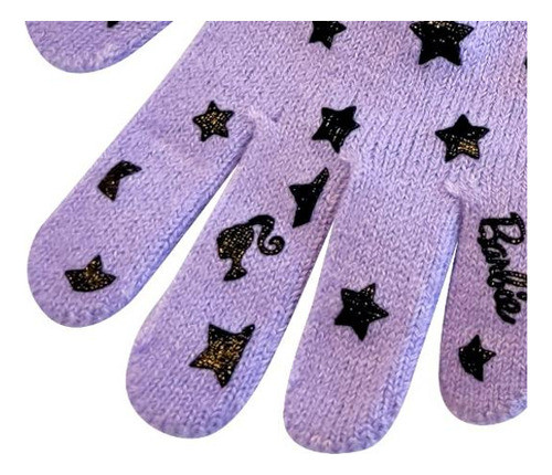 Guantes Niñas Barbie 1