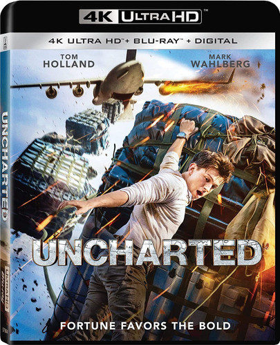 4k Ultra Hd + Blu-ray Uncharted / Fuera Del Mapa 0