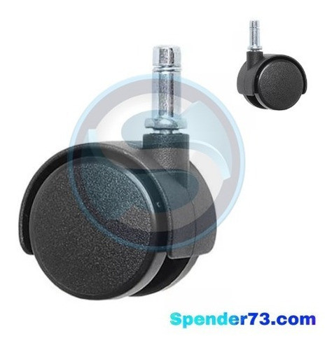 Ruda Giratoria 30mm Perno 8mm Sillas, Muebles. 4 Unidades 0