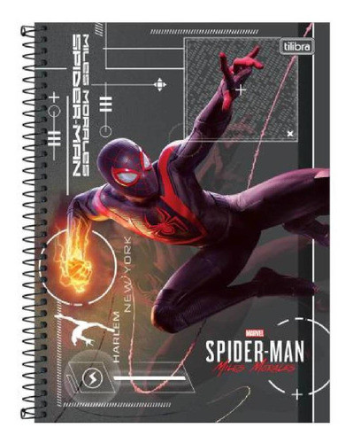 Cuadernola Spiderman Game Tapa Dura 160 Hojas - Mosca 0