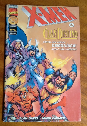 Gibi X Men E Clan Destino 1 2002 / Uma Ameaça Demoniaca. 0