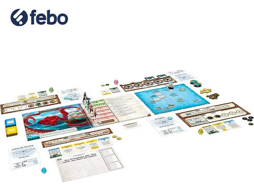 Juego De Mesa Forgotten Waters Barco Pirata 3 - 7 Jugadores 1