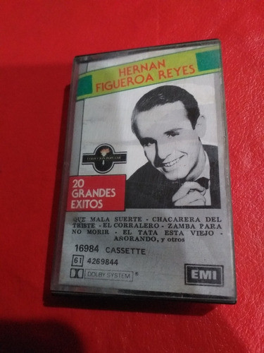 Cassette Hernan Figueroa Reyes 20 Grandes Éxitos 0