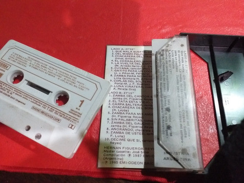 Cassette Hernan Figueroa Reyes 20 Grandes Éxitos 1
