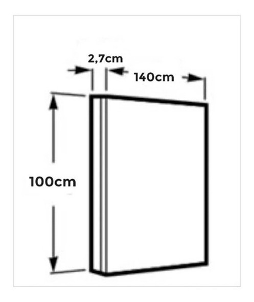 Bastidor Lienzo Dali 70x100 Calidad Premium 1
