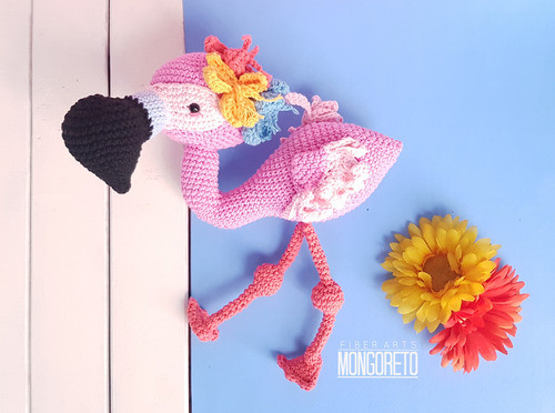 Flamenco Amigurumi 1