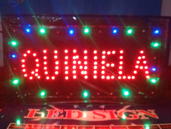 Cartel Led Quiniela Abierto Toto B. Quini O La Que Quieras 1 Cartel Led Quiniela Abierto Toto B. Quini O La Que Quieras 1