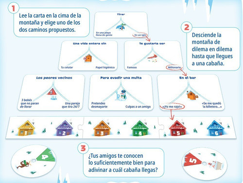 Este Oeste Dilema - Juego De Mesa 1