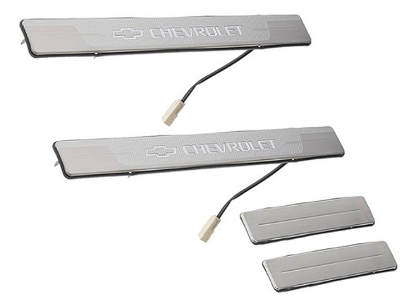 Protector Zocalo Cromado Chevrolet100% Cruze Juego Accesorio 0