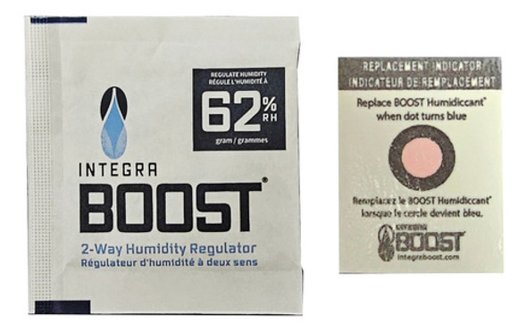 Pack X15 Integra 62% 8gr Regulador Control Humedad Indicador 1