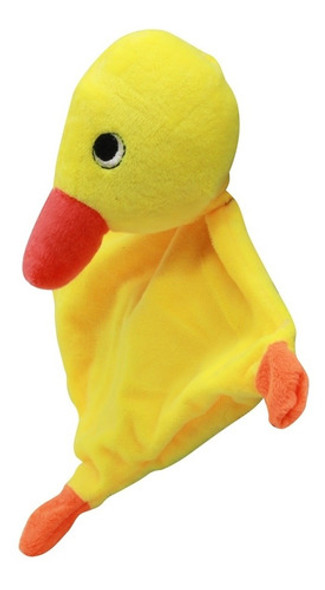 Mantita De Apego Bebe Sonajero Peluche Pato Infantil 1