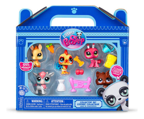 Pack X5 Nuevos Little Pet Shop Con Accesorios Jeg 00510 1