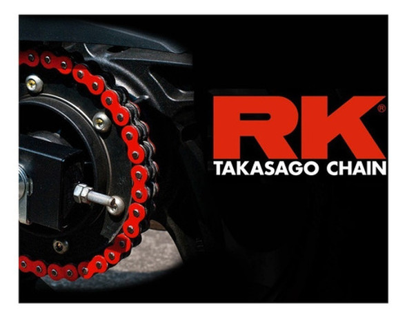 Cadena Ktm Sx Sxf Exc Excf Rk Con Oring 520 / 118   Naranja 1