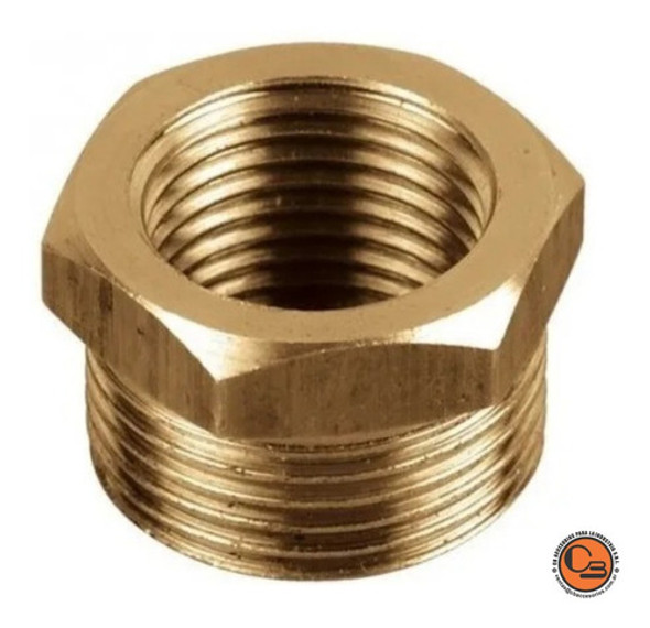Buje Reducción De Bronce 3 X 1.1/4 Pulgadas 1