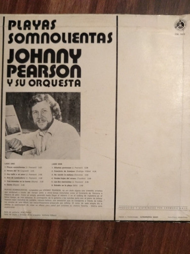 Vinilo Playas Somnolientas Johnny Pearson Y Orquesta (san) 1
