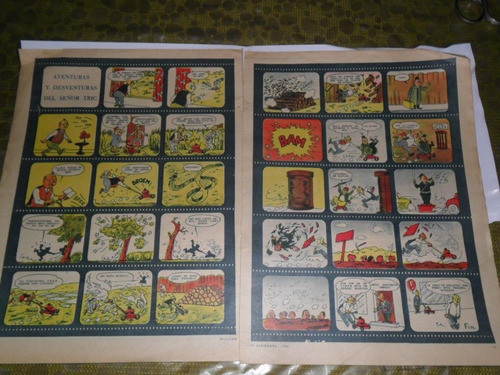 Aventuras Y Desventuras Del Señor Tric Comic 1960 Billiken 0