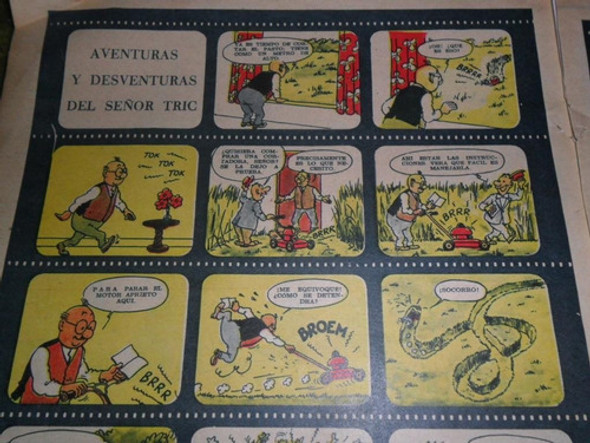 Aventuras Y Desventuras Del Señor Tric Comic 1960 Billiken 1