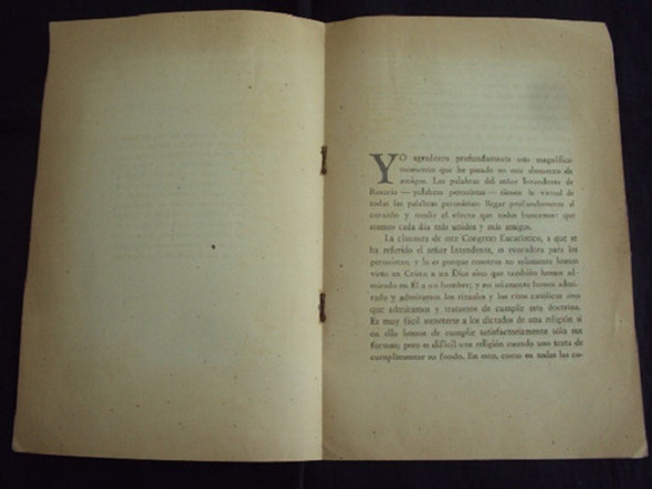 Discurso De Peron - 29 De Octubre De 1950 (folleto Original) 1