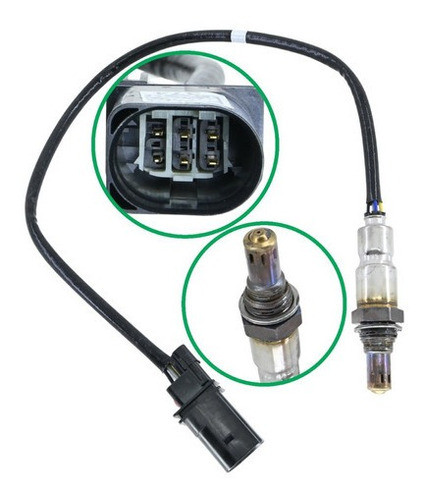 Sonda Lambda A1/a3 2013/... Vw Golf 1.4 Tsi 2015/.... 5 Fios 1