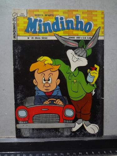 Gibi  Mindinho Nº 29 1957 Revista Infantil Pernalonga 0