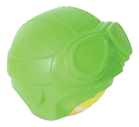 Jw Pet Company Aviator Helmet Head Pet Chew Toys 1