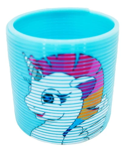 20 Resorte Mágico Unicornio Slinky Juguete Piñata Souvenir 1