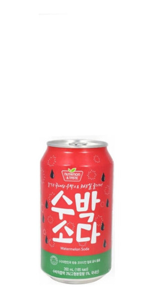 Bebida Soda Sandia Korea 350ml 0 Bebida Soda Sandia Korea 350ml 0
