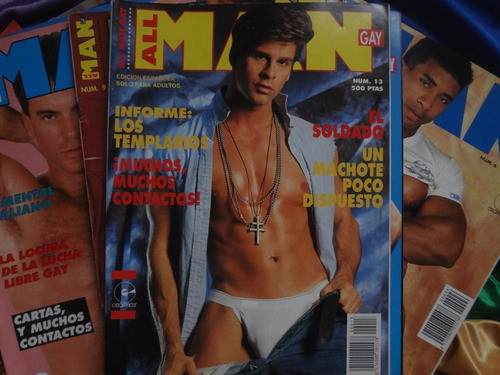 Revista All Man Gay #13 1994 Joey Morgan Michael Brawn 1